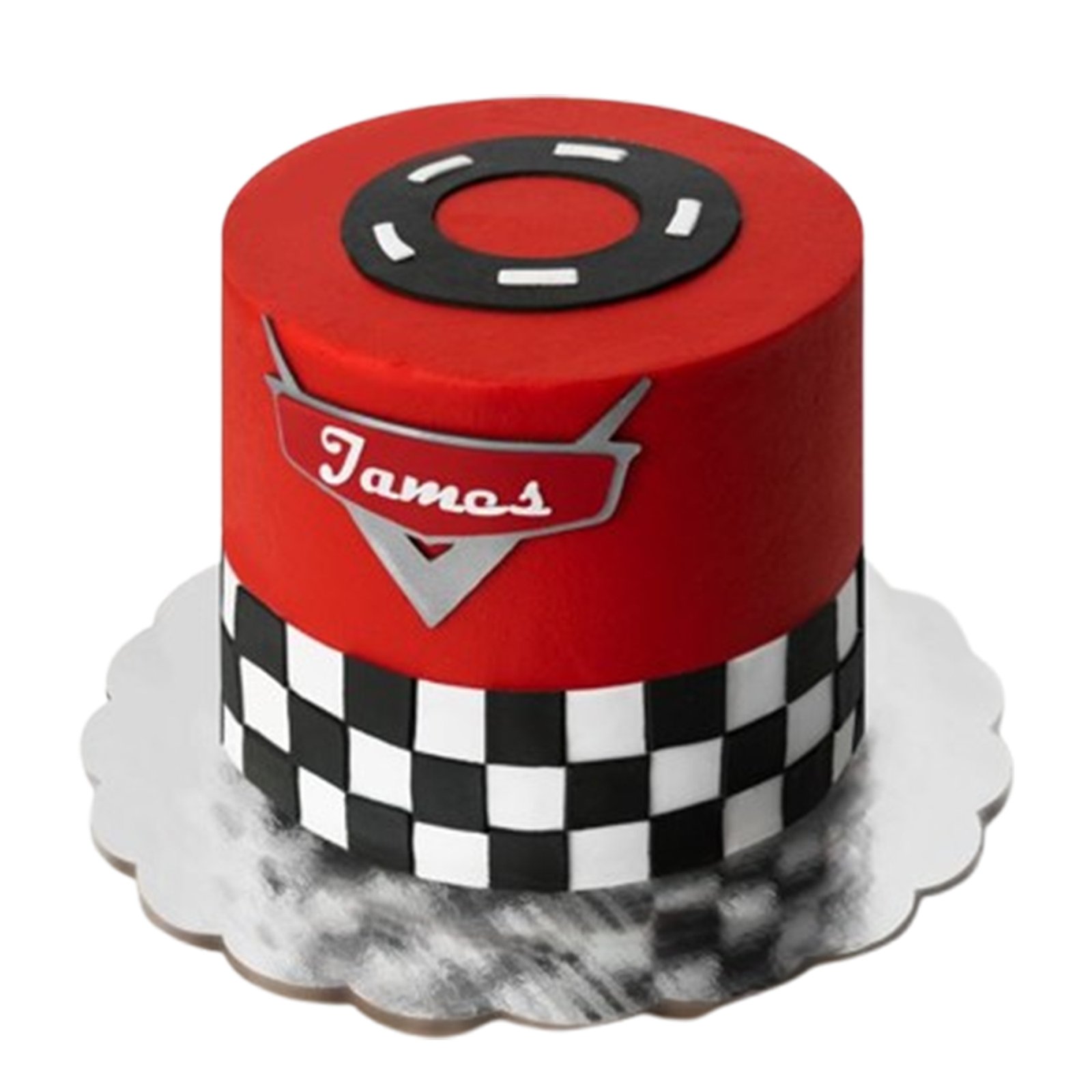 Lightning McQueen Cake V6