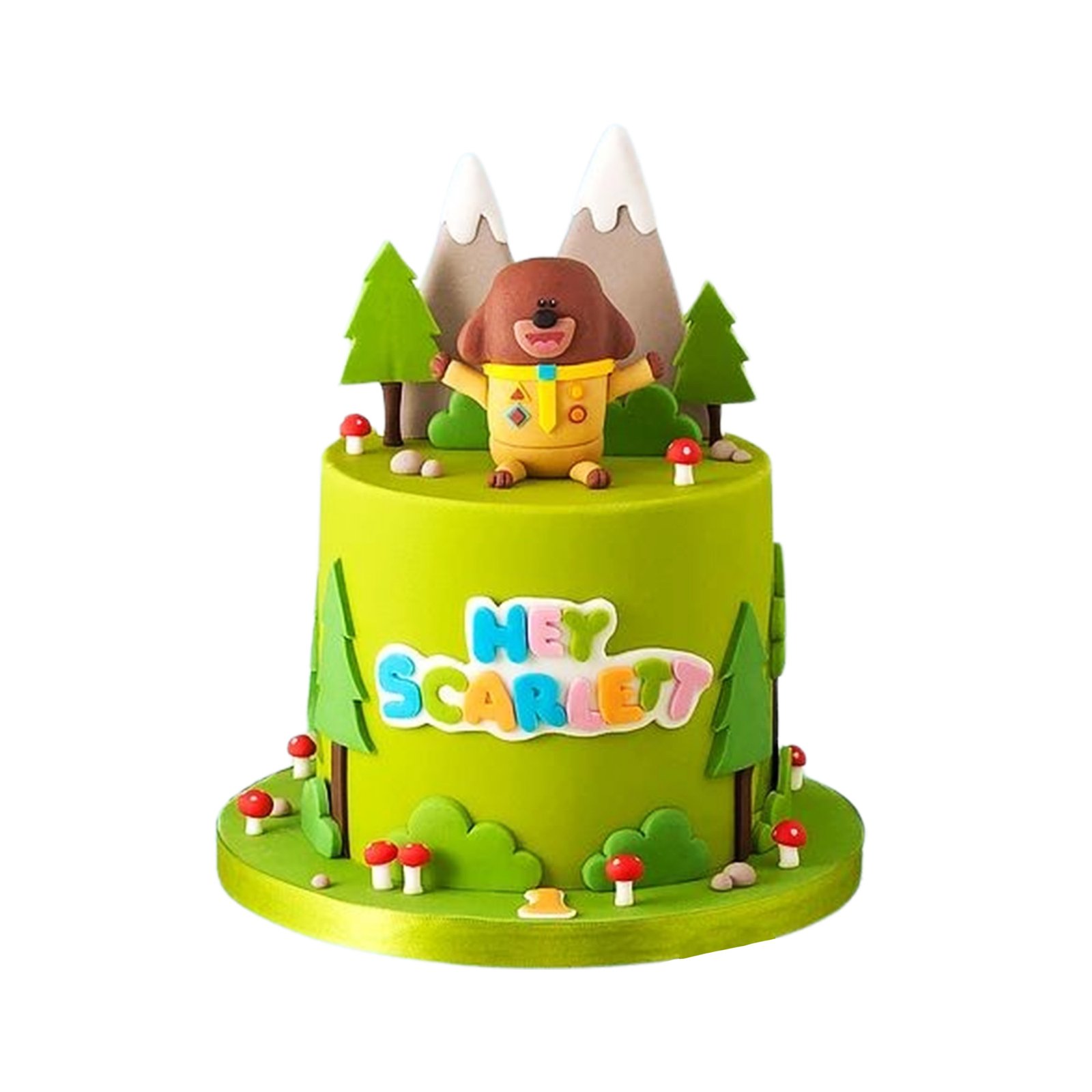 Hey Duggee Cake V2
