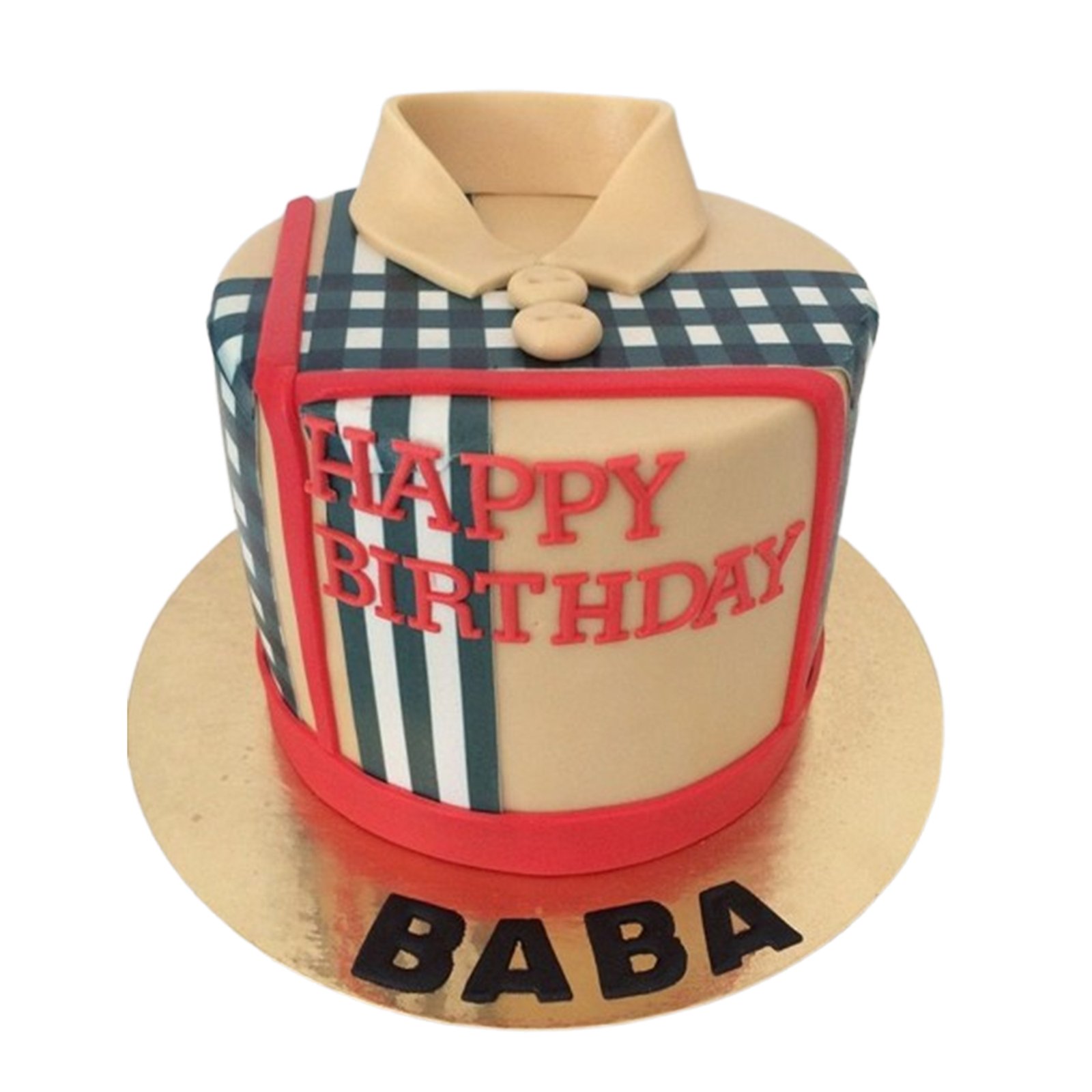Burberry Cake V1