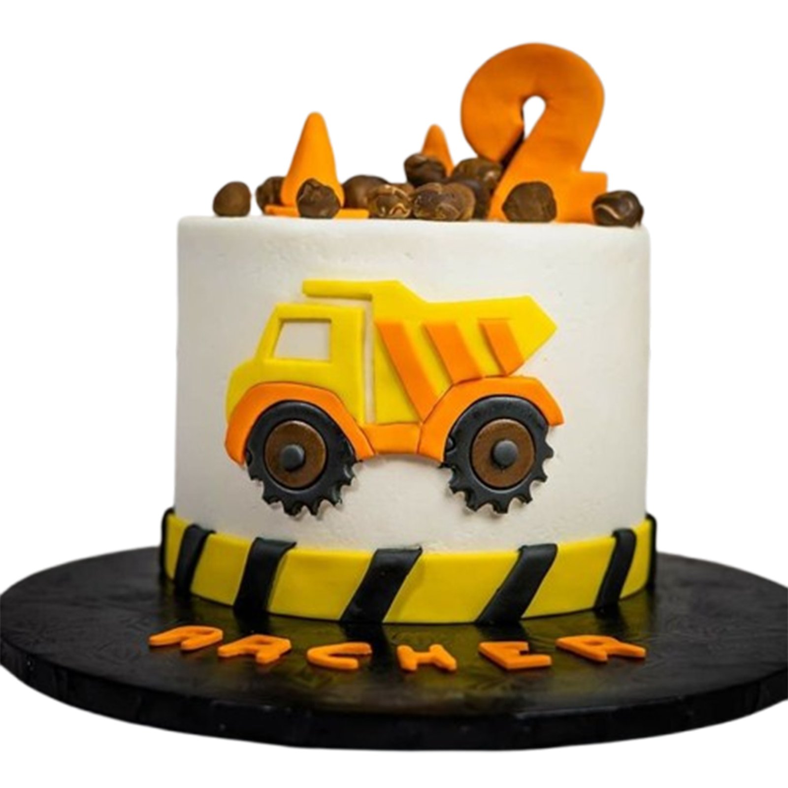 Digger Construction Cake V7